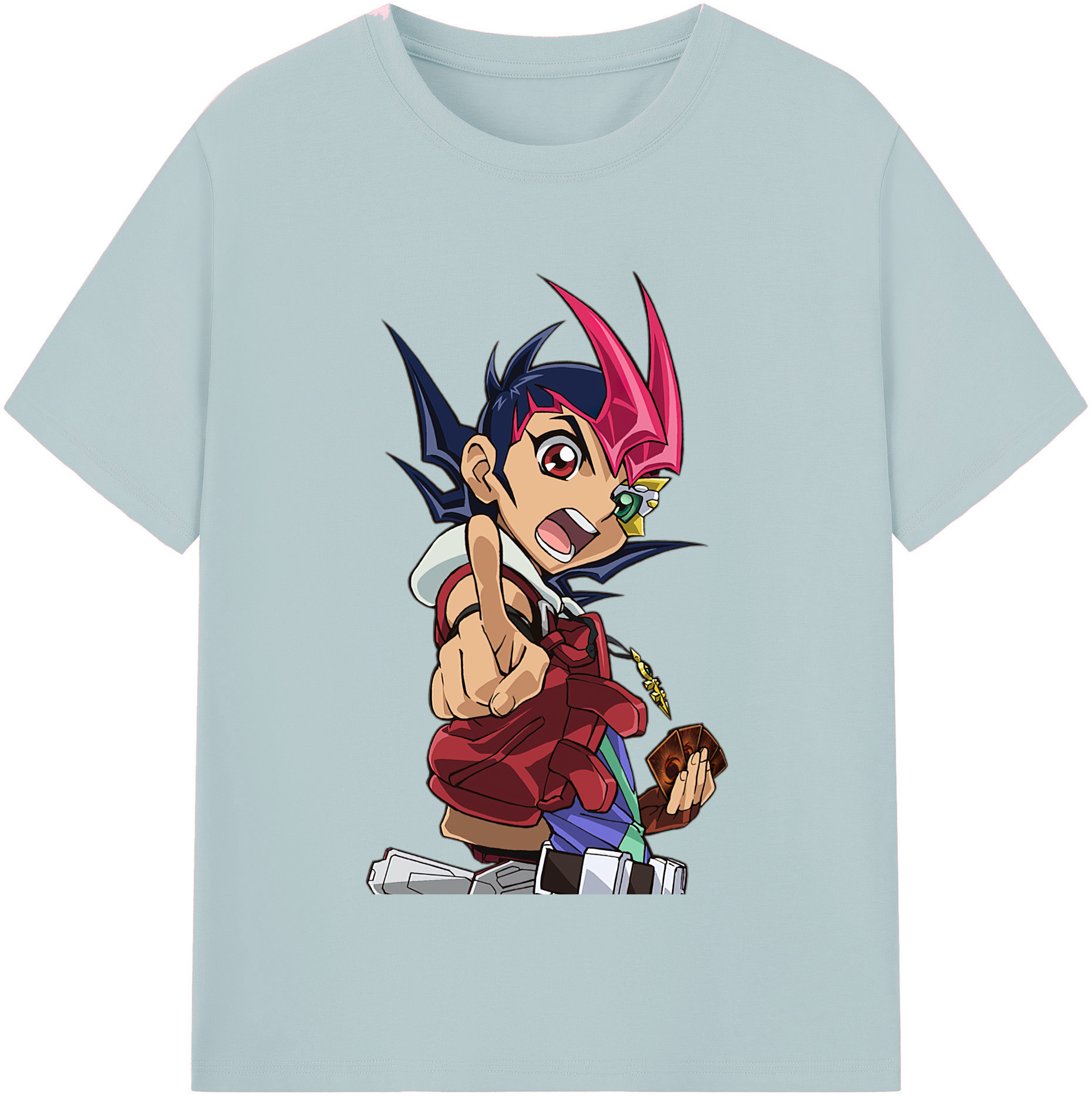 （画像用） 遊☆戯☆王 Yu-Gi-Oh! 綿100％半袖Tシャツ（フロントプリント）
